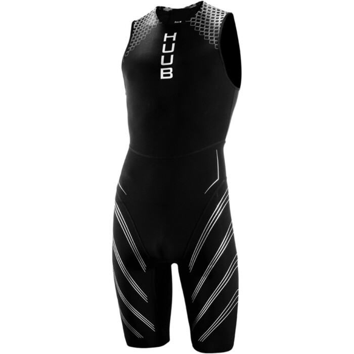 2024 Huub Mens Agilis Swimskin FRESKN - Black / Silver